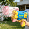 Kids Bubble Gun with LED Lights – 40-Hole Automatic Launcher