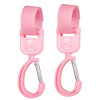360° Rotating Stroller Bag Hooks – Universal Organizer for Baby Prams