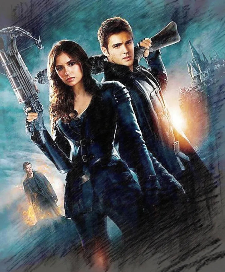 The Vampire Diaries 5D Diamond Painting Kit – Full Round Drill Crystal Art for DIY Home Decor