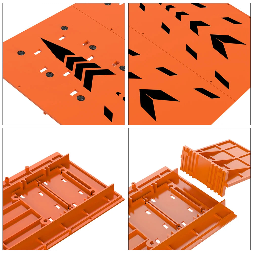Durable RC Car Jump Ramp Stunt Playset