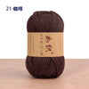 Soft Cotton Blend Crochet Yarn – 85m per Roll