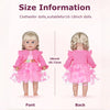 Adorable Baby Doll Clothing Set with Coat and Dress