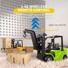 Miniature RC Forklift with Trailer and Bluetooth App Control