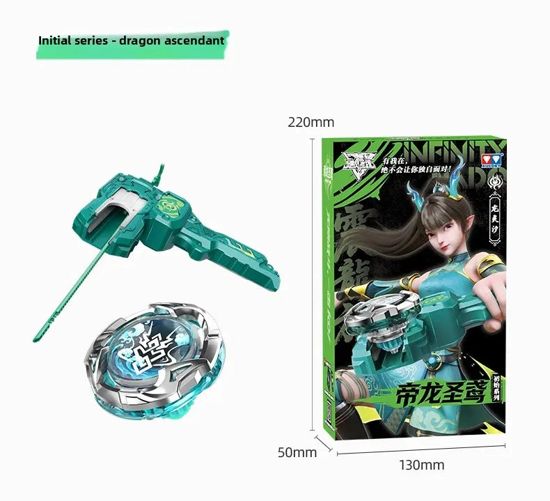 AULDEY Infinity Nado Fighting Spinning Top Toy with Launcher