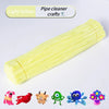 100-Piece Chenille Stem Pipe Cleaners for Crafts & Decor