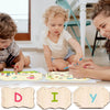 DIY Wooden Hanging Ornament Craft Kit (Set of 3)