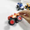 Flame Racing Monster Truck Toy Car – Friction-Powered Die-Cast Vehicle