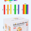 5-in-1 Wooden Shape & Color Sorting Toy for Toddlers