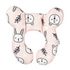 Soft U-Shaped Baby Head and Neck Support Pillow for Car Seat Travel