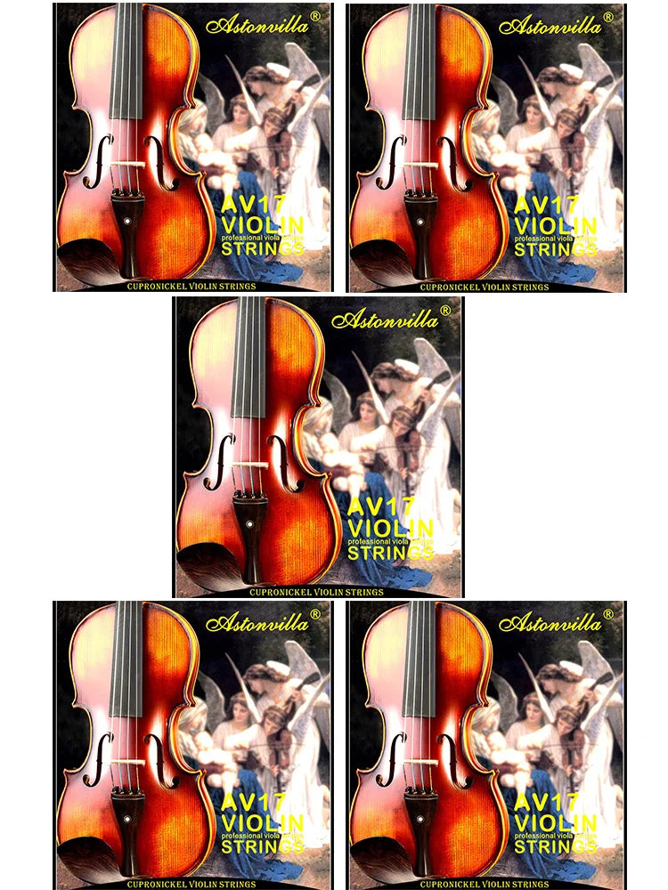 Professional Nickel-Silver Wound Violin String Set