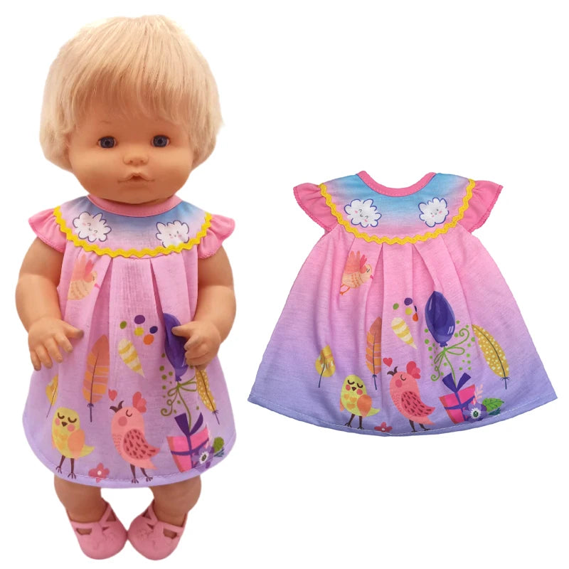 Adorable Romper Outfit Set for 16-Inch Dolls