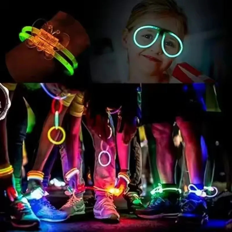 Multicolor Glow Sticks for Parties and Events