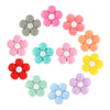 Colorful Silicone Flower Beads for Jewelry Making
