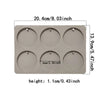 6-Cavity Silicone Hanging Soap Mold for DIY Aromatherapy