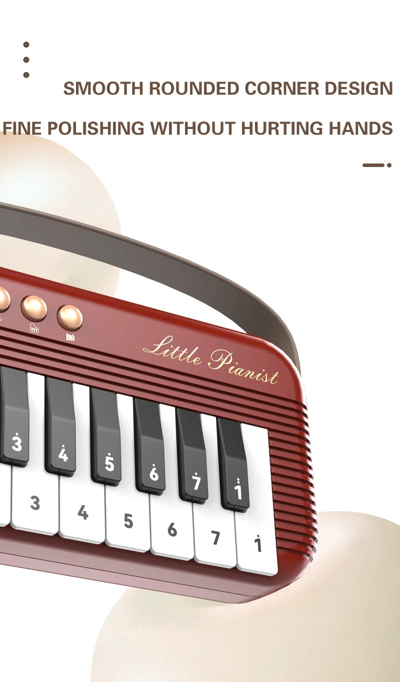 Portable Mini Piano Keyboard for Kids – Early Learning Musical Toy
