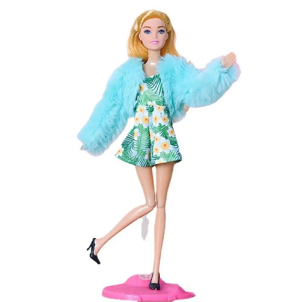 Cozy Winter Doll Outfit Set for 1/6 Scale Dolls