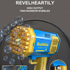 Electric Automatic Bubble Gun with 40 Holes