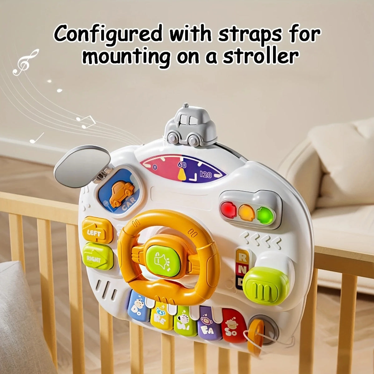 Interactive Musical Activity Table for Toddlers with Lights and Sounds