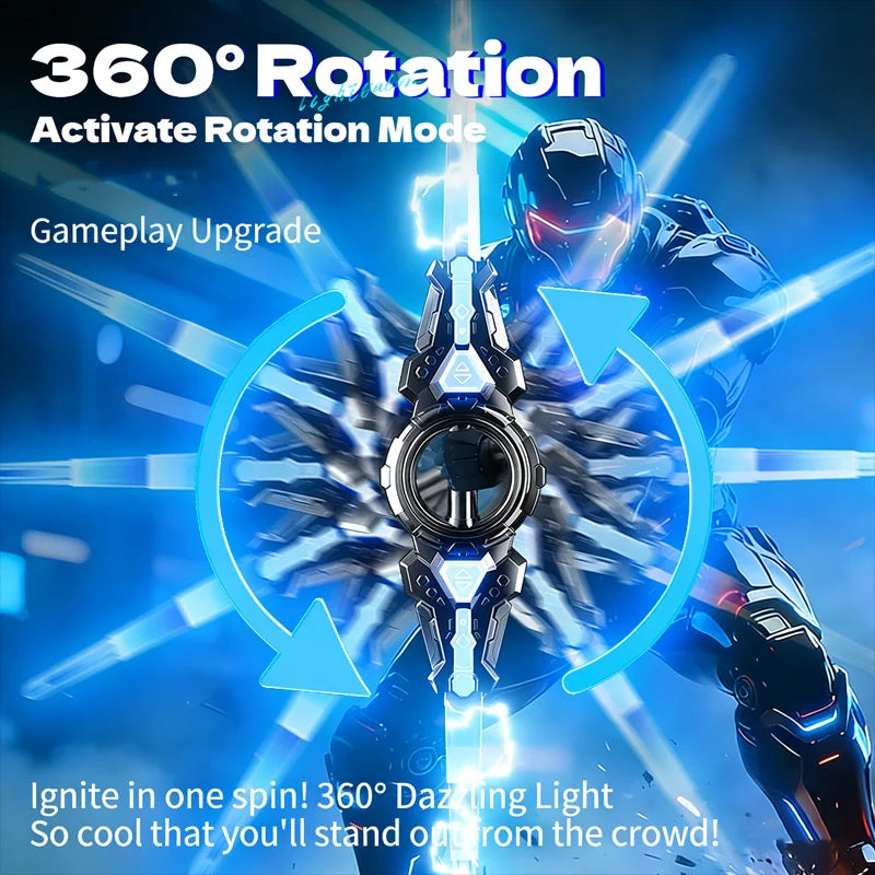 Retractable Double-Ended LED Glow Sword Toy
