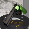 Mechanical Soft Bullet Revolver Toy Gun with Shell Ejection
