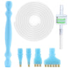 Diamond Art pen kit showing interchangeable tips including a main body and various plastic and metal tips