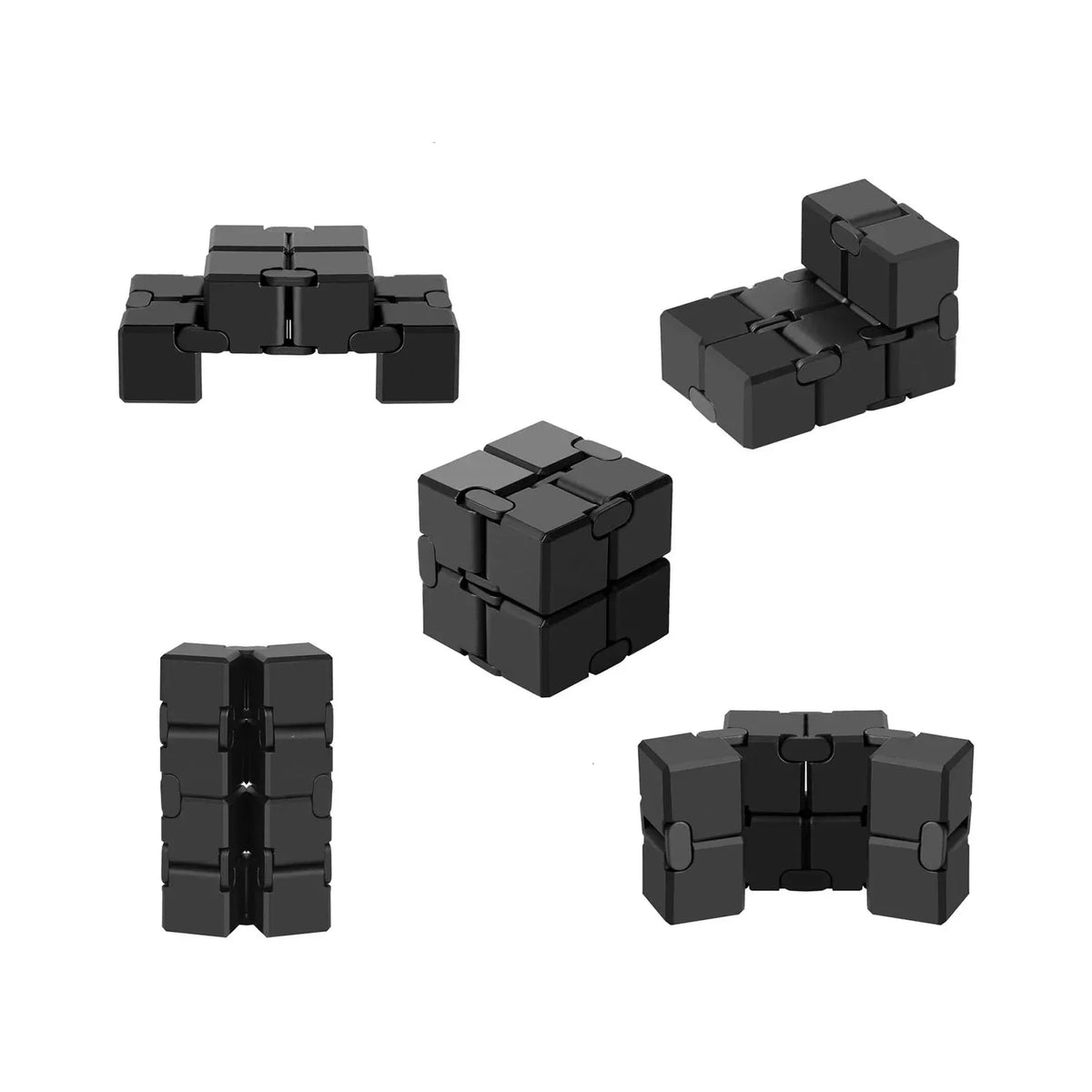 Infinity Cube Fidget Toy – Durable Metal & Plastic Stress Reliever