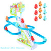 Electric Duck Stair-Climbing Toy with Lights and Music