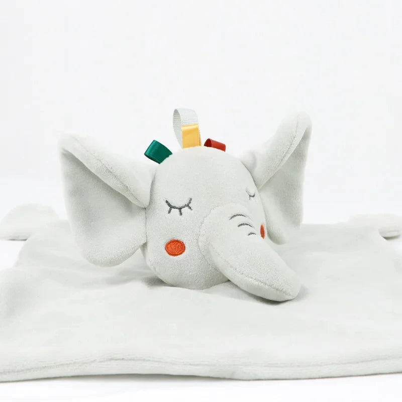 Cuddly Elephant Baby Comforter with Teether & Rattle