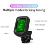 Clip-On Tuner for Guitar, Bass, Ukulele & Violin