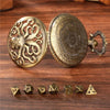 Octopus Pocket Watch Dice Set with Chain