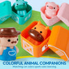 Counting & Sorting Farm Train with 9 Animal Figures