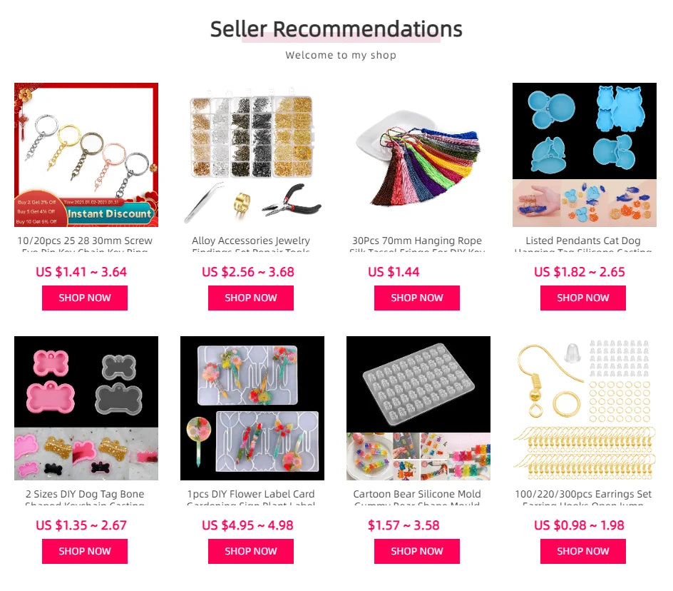 Butterfly Silicone Mold for DIY Jewelry Making