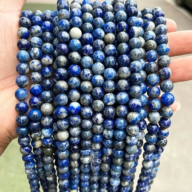 Genuine Tiger Eye Stone Beads for Jewelry Making – Round 8mm, 15" Strand