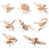 Wooden 3D Insect Puzzle Kit – Butterfly, Bee, Scorpion & More