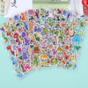 40 Mixed Puffy Animal & Cartoon Sticker Pack for Kids