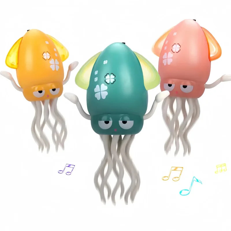 Interactive Dancing Octopus Toy with Music and Lights