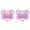 Silicone Baby Pacifier with Flower Design and Protective Cover