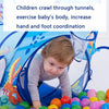 3-in-1 Kids Ball Pit Play Tent with Tunnel
