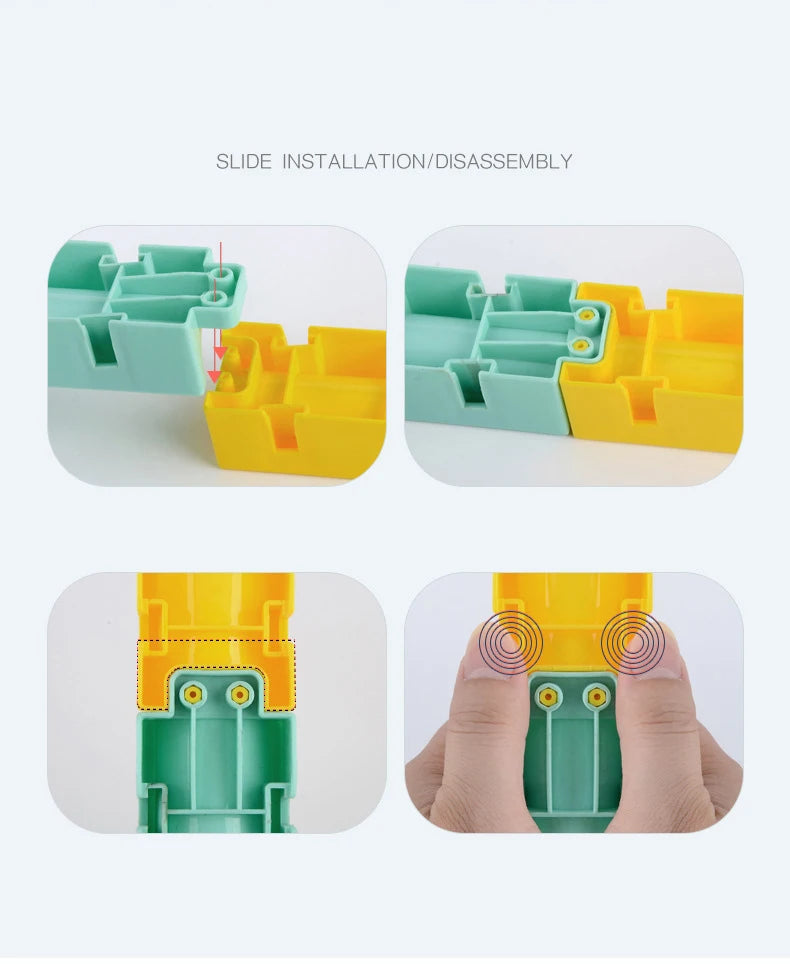DIY Bath Toy Water Track Set for Kids