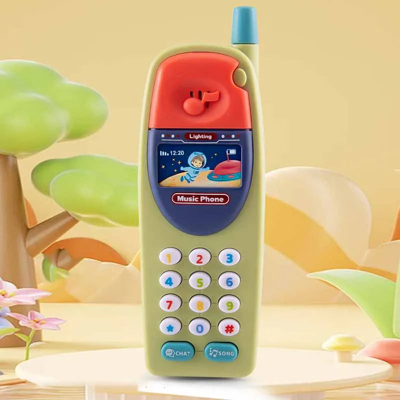 Interactive Music Phone Toy for Toddlers