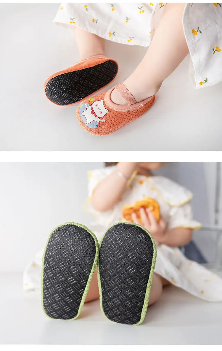 Animal Print Non-Slip Baby First Walker Shoes