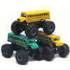 Die-Cast Metal School Bus Pull-Back Toy – 1:43 Scale with Large Wheels