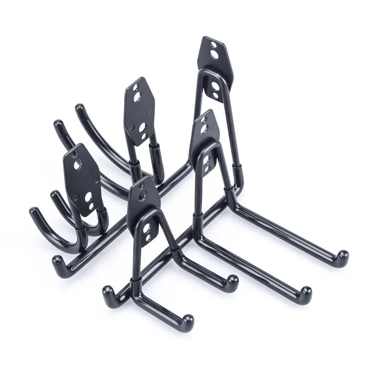 Heavy Duty Steel Wall Mount Hooks for Garage & Garden Organization