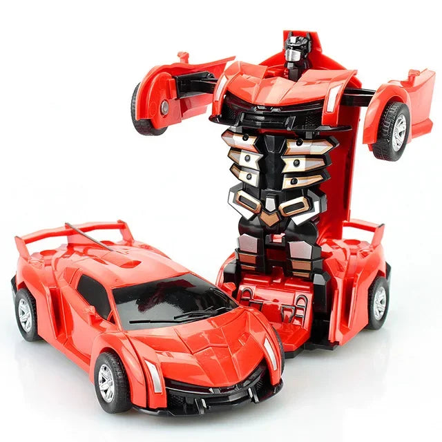 2-in-1 Transforming Robot Car Toy