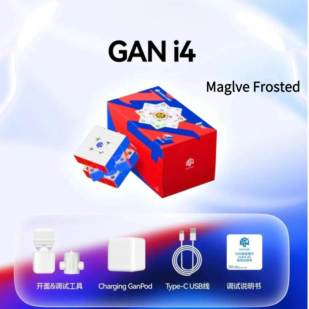 GAN i4 Smart Magnetic Speed Cube with App Connectivity