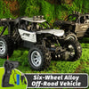Six-Wheel Drive Off-Road RC Truck with Alloy Frame