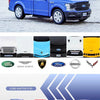 A blue Ford F-150 SVT Raptor 1:36 diecast model truck shown in various colors and models.