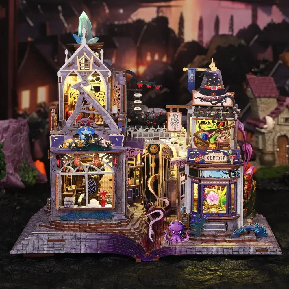 The Gate of Secret Realm Wooden Miniature House Kit