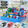 Interactive Racing Rail Car Adventure Track Toy