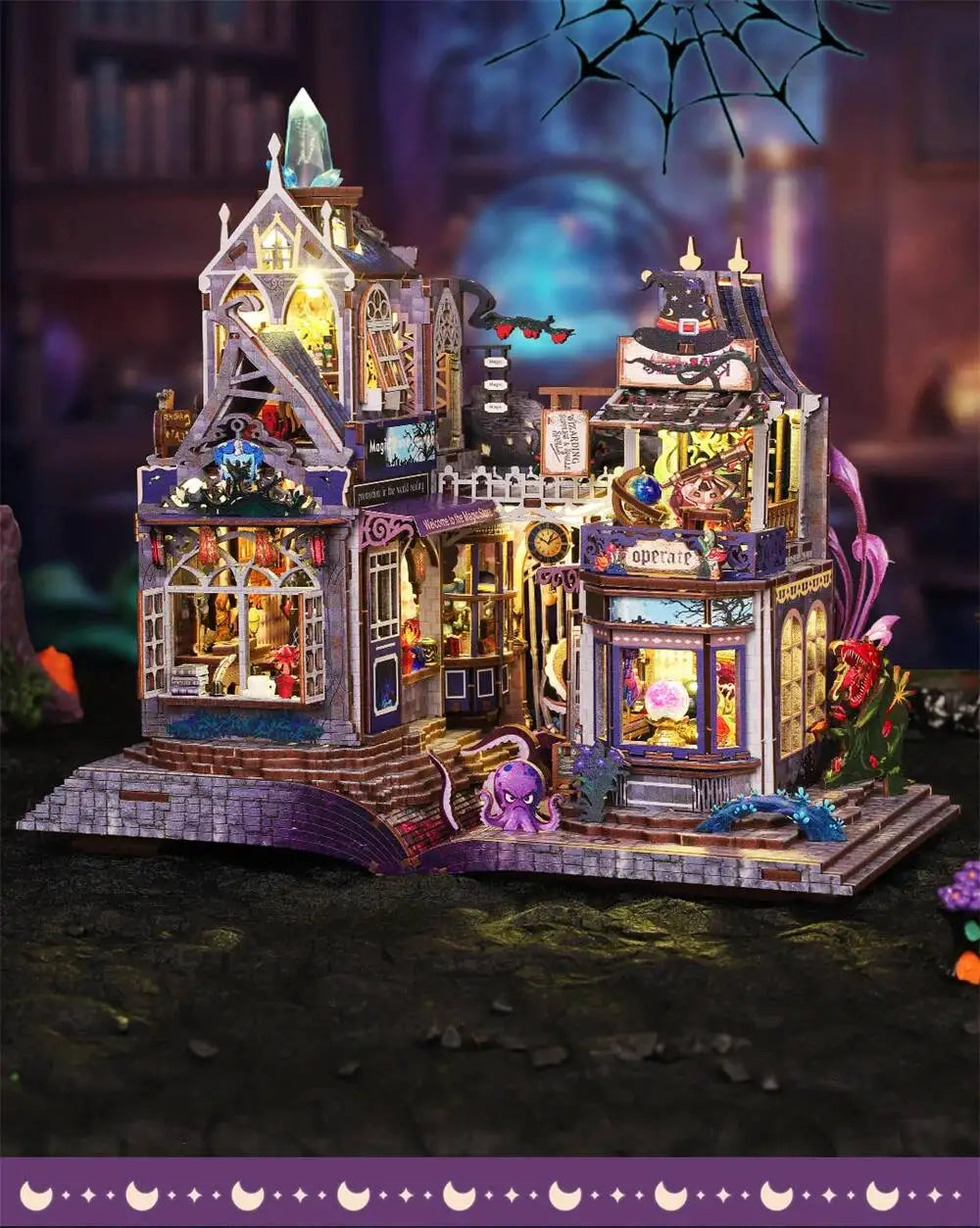 The Gate of Secret Realm Wooden Miniature House Kit